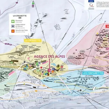 Median - Equipe Pour 4 Personnes Aux Menuires Mae-5544 *